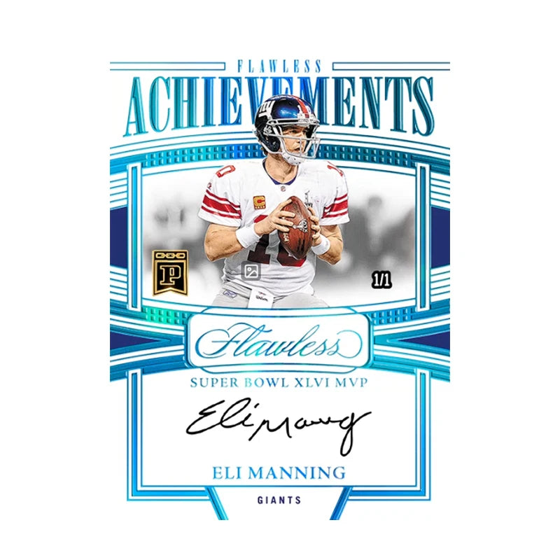Panini NFL Rugby Star Card Diy Homemade Eli Manning Randy Moss Ray Lewis Signature Collection Card Toys Gift