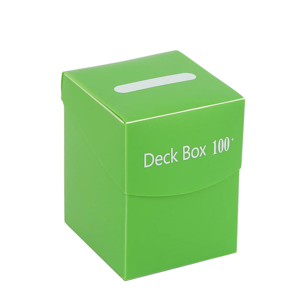 Holds 100+ Trading Card Storage Box Game Card Deck Box for Pokemon Magic YuGiOh Collectible Sport Cards Case Card Organizer