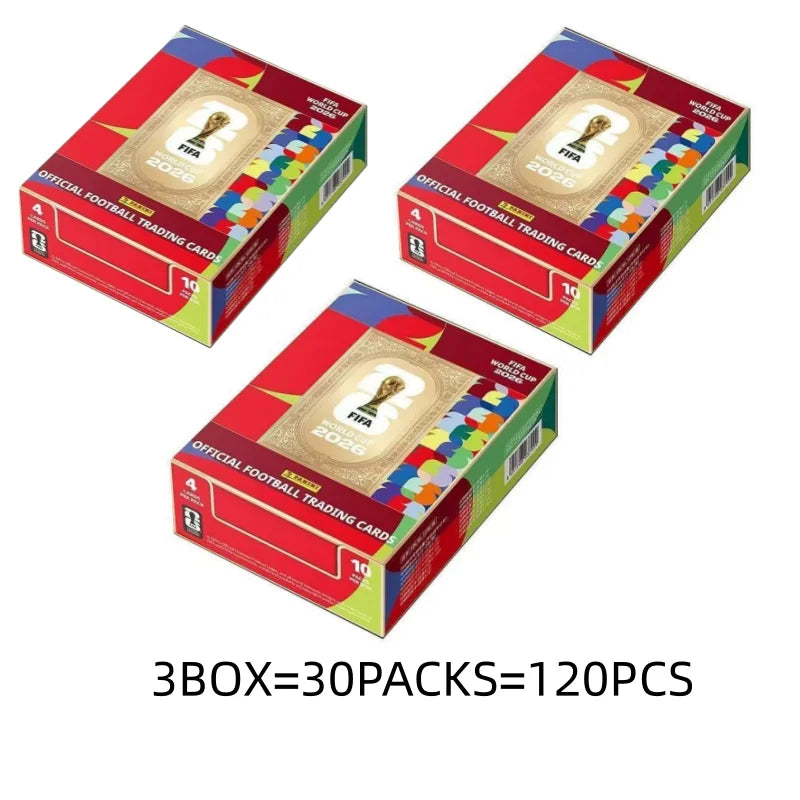 2026 FIFA X PANINI & KAYOU Official World Cup Extraordinary Trading Cards Messi Mbappé Haaland Yamal Star Collectible Cards Gift