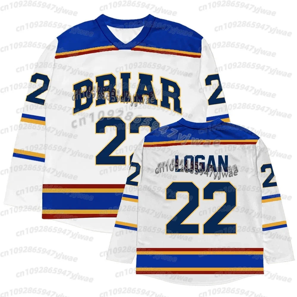 cosplay  Off Campus Briar University Jersey Graham 44 22 DI LAURENTIS 66 Tucker46 T-shirt  ice hockey Men Women cosplay t-shirt