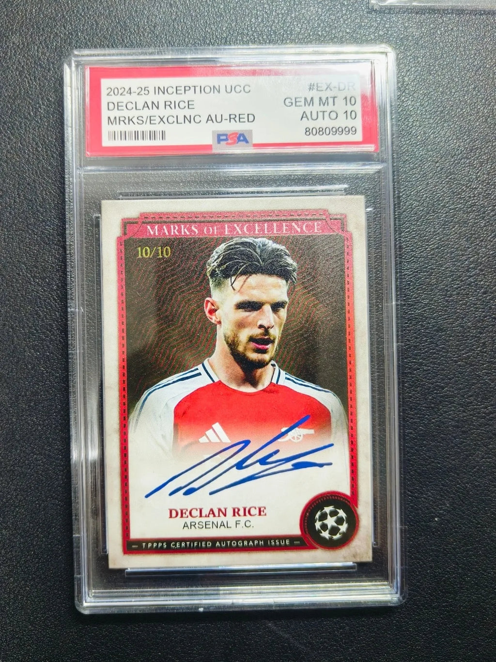 Soccer DIY Homemade Declan Rice Thierry Henry Beckham Cristiano Ronaldo Rated Collectible Card Brick Football Boy Festival Gift