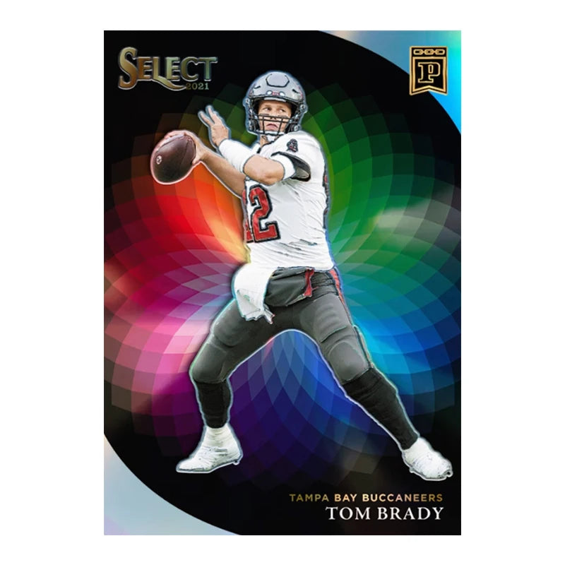 PANINI Select Football Series Aaron Rodgers Patrick Mahomes Tom Brady Trevor Lawrence Diy Homemade Collection Card Toys Gift