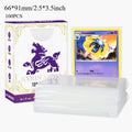 Standard Size Card Sleeves Premium Perfect Exact Fit Inner Card Sleeves with Pokemon Cards for TCG MTG Sports Cards ﻿