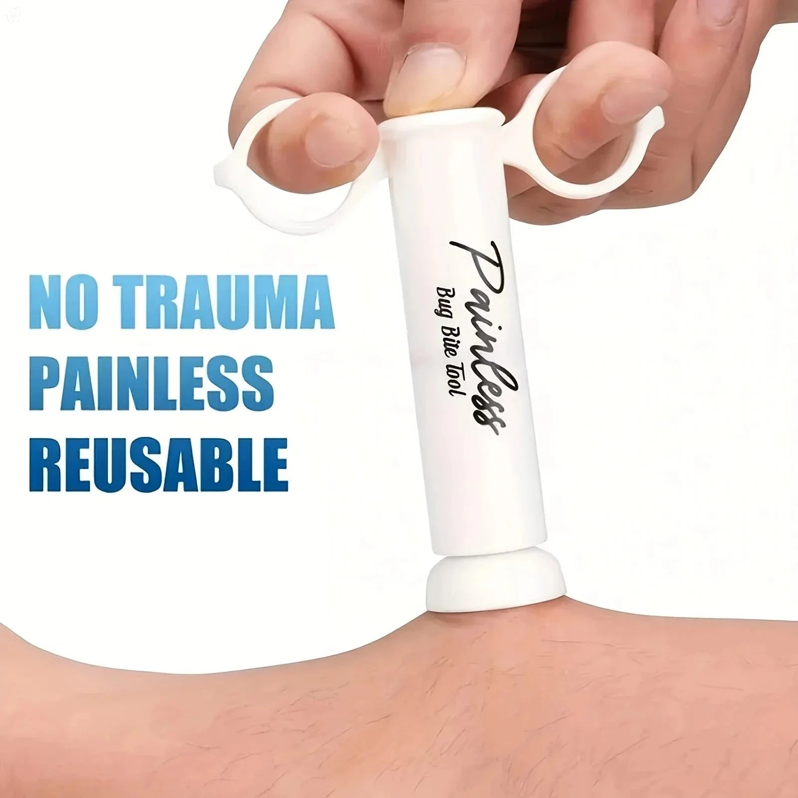 Suction Tool for Insect Bites & Bee/Wasp Stings, Helps Draw Out Irritants, Natural Bite Relief, Chemical-Free