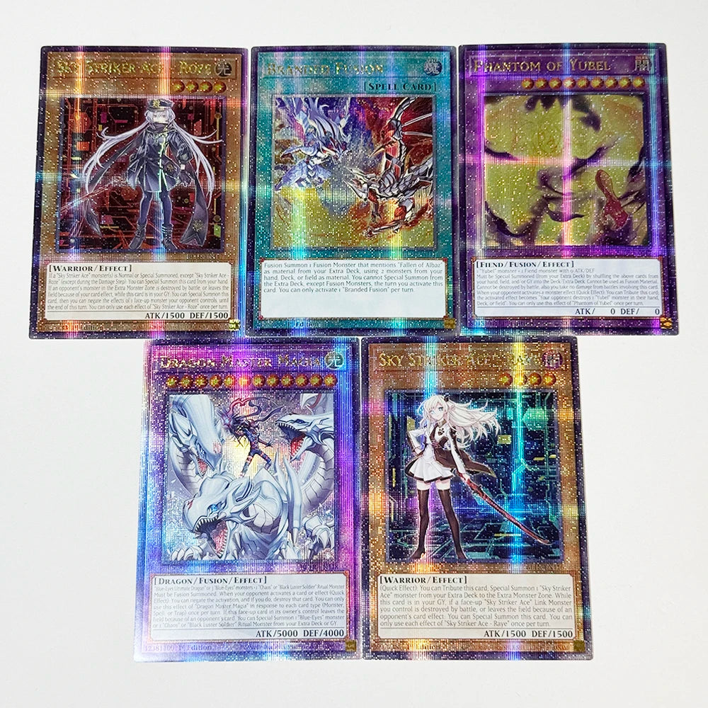 Yu-Gi-Oh! Battles Of Legend: Terminal Revenge Game Card Branded Fusion Dragon Master Magia Phantom Of Yubel Sky Striker Ace Raye