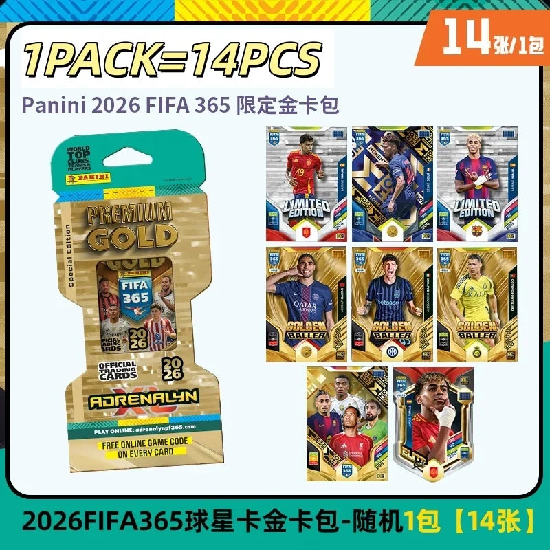 Panini 2026 FIFA World Cup Adrenalyn XL Card 365 Football Star Card US Canada Mexico World Cup Leo Messi Collection Cards Toy