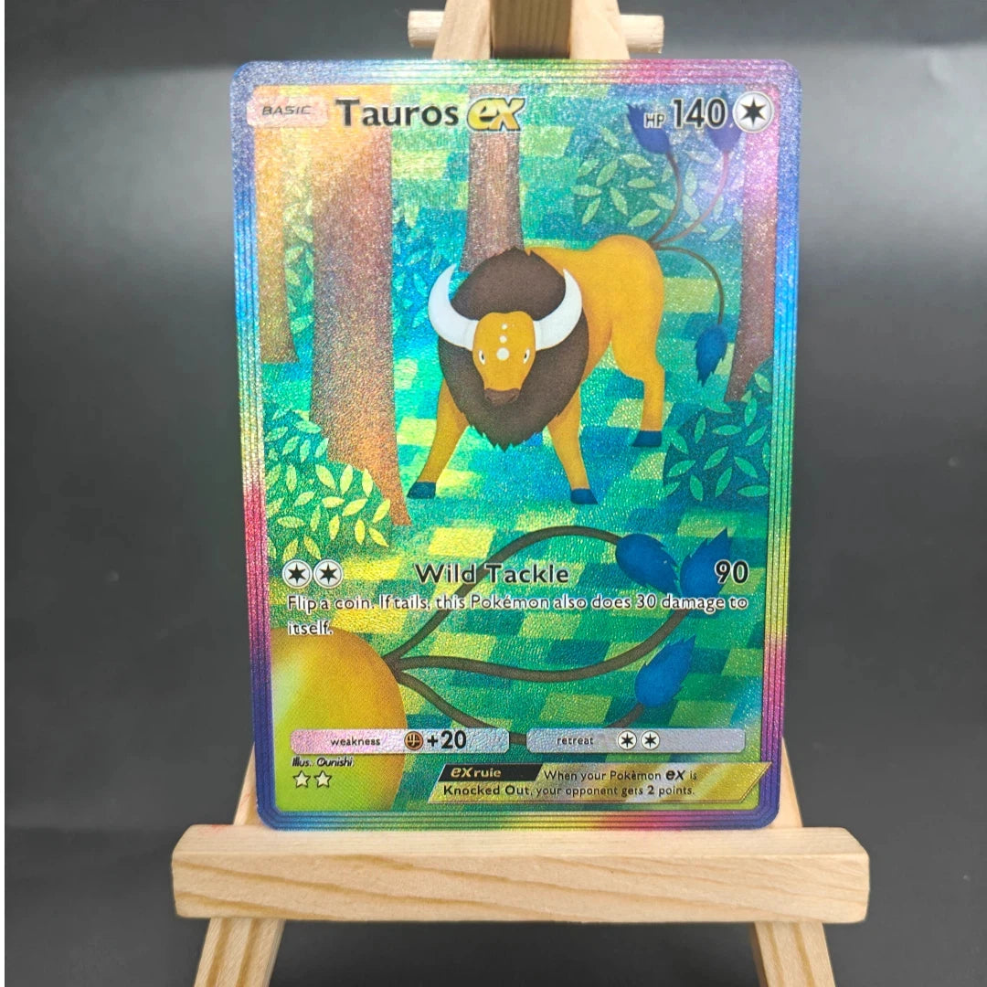 DIY Pokemon TCG Pocket Cards Immersive B1-Mega Rising Blaziken Gyarados Altaria PIkachu Tauros EX APP Game Card