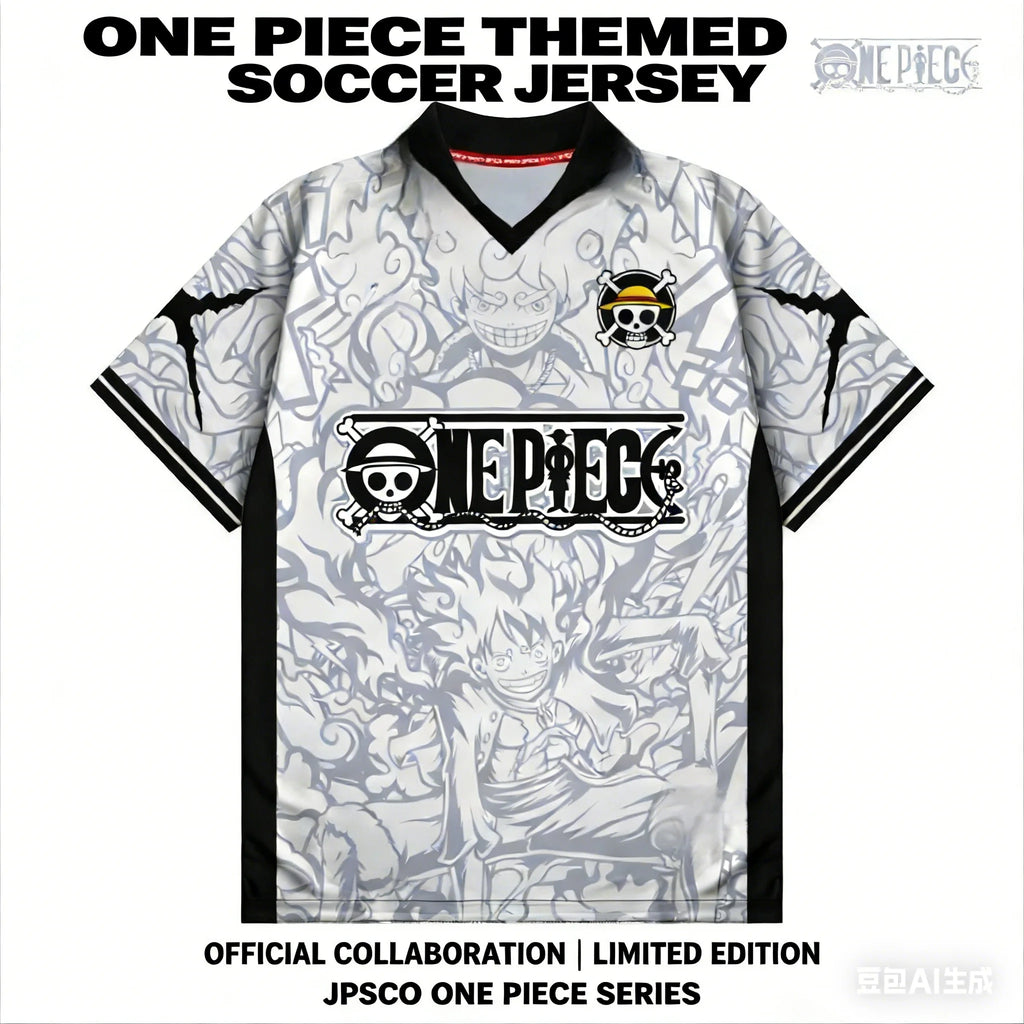 Fashion Vintage Retro Full Printing T-shirt Series Anime One Piece Anime Y2k Korean Style Kpop Baseball Hockey Unisex Tops Tees