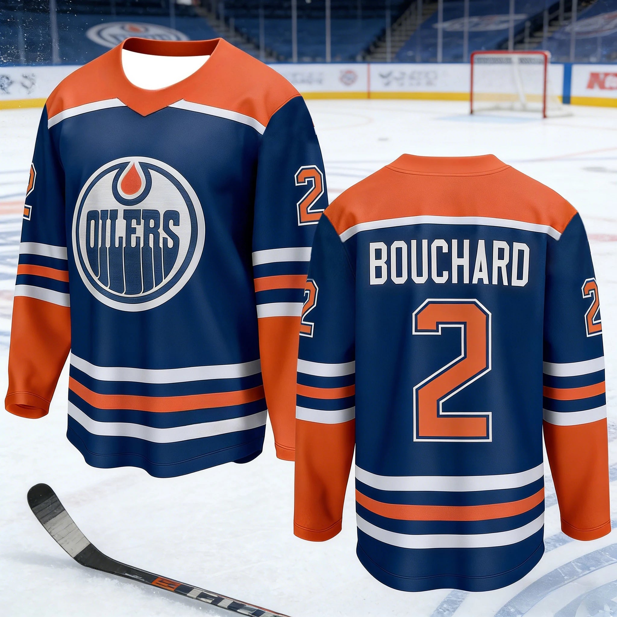 2026 Men's New Canadian Men's Ice Hockey Sport Shirt 3D Print Royal High-Grade Ball Game Long-Sleeved Shirt Kids