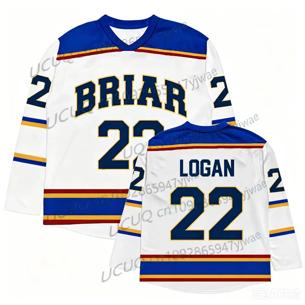 2026 Off Campus TV Series Briar University Hockey Jersey Graham Logan Di Laurentis Tucker Merch Shirt Men Women's T-shirt Fans