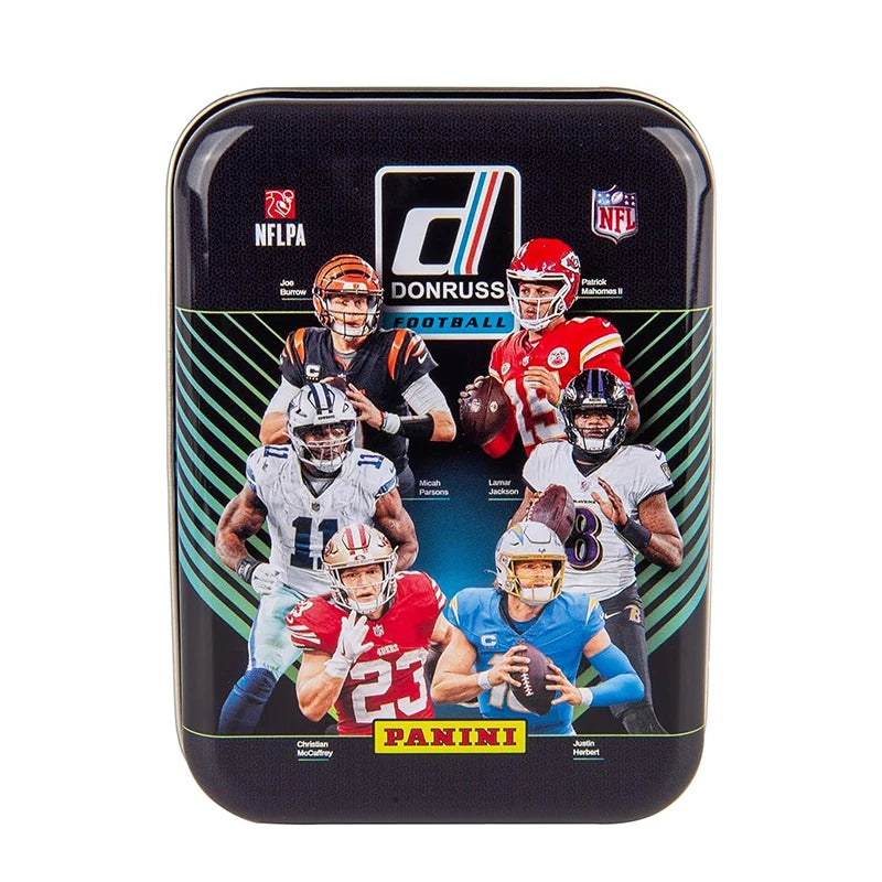 PANINI 2024 Donruss NFL Rookie Cards Elite Tin Box Official Draft Picks Trading Cards with Rookie Premier Inserts Cards Gift Box