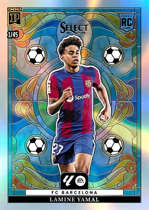 Diy Homemade Panini FIFA World Cup Football Series Lamine Yamal Signature Collection Card Toys Gift