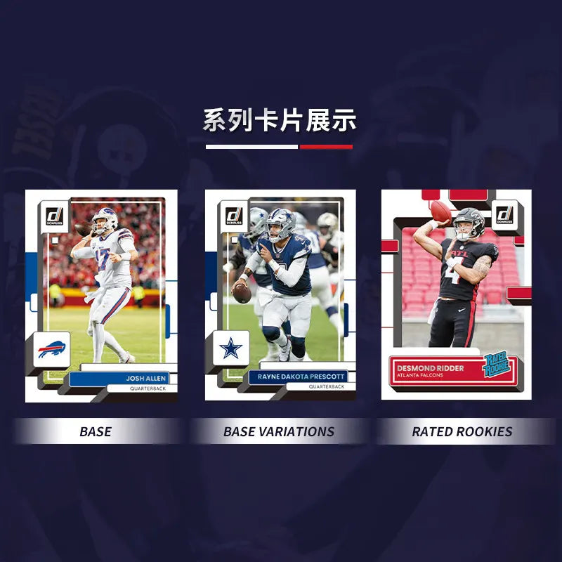 Panini 2026 NEW Donruss NFL Trading Card Rugby Collection Official Periphery Surprise Gift Toy Collectibles Rare Boy Ornament