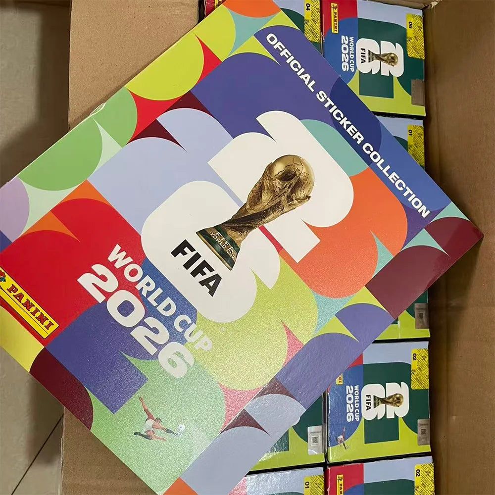 2026 Genuine Panini Official FIFA World Cup Soccer Card Sticker Pack  Album Limited Edition Collection Soccer Memorabilia Set
