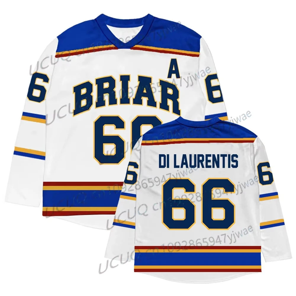 2026 Off Campus TV Series Briar University Hockey Jersey Graham Logan Di Laurentis Tucker Merch Shirt Men Women's T-shirt Fans
