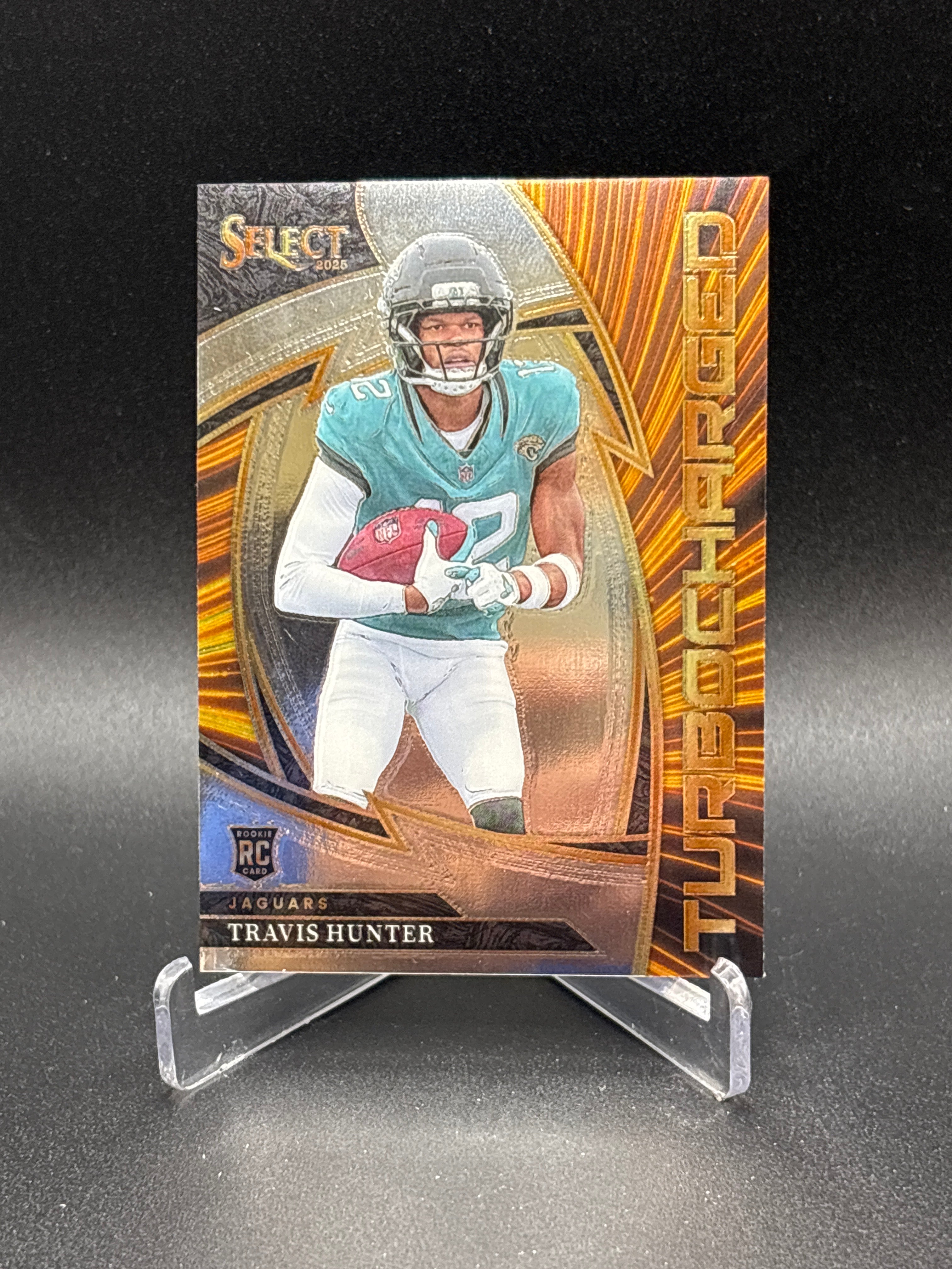 2025 Panini Select - Turbocharged Travis Hunter #11 (RC)