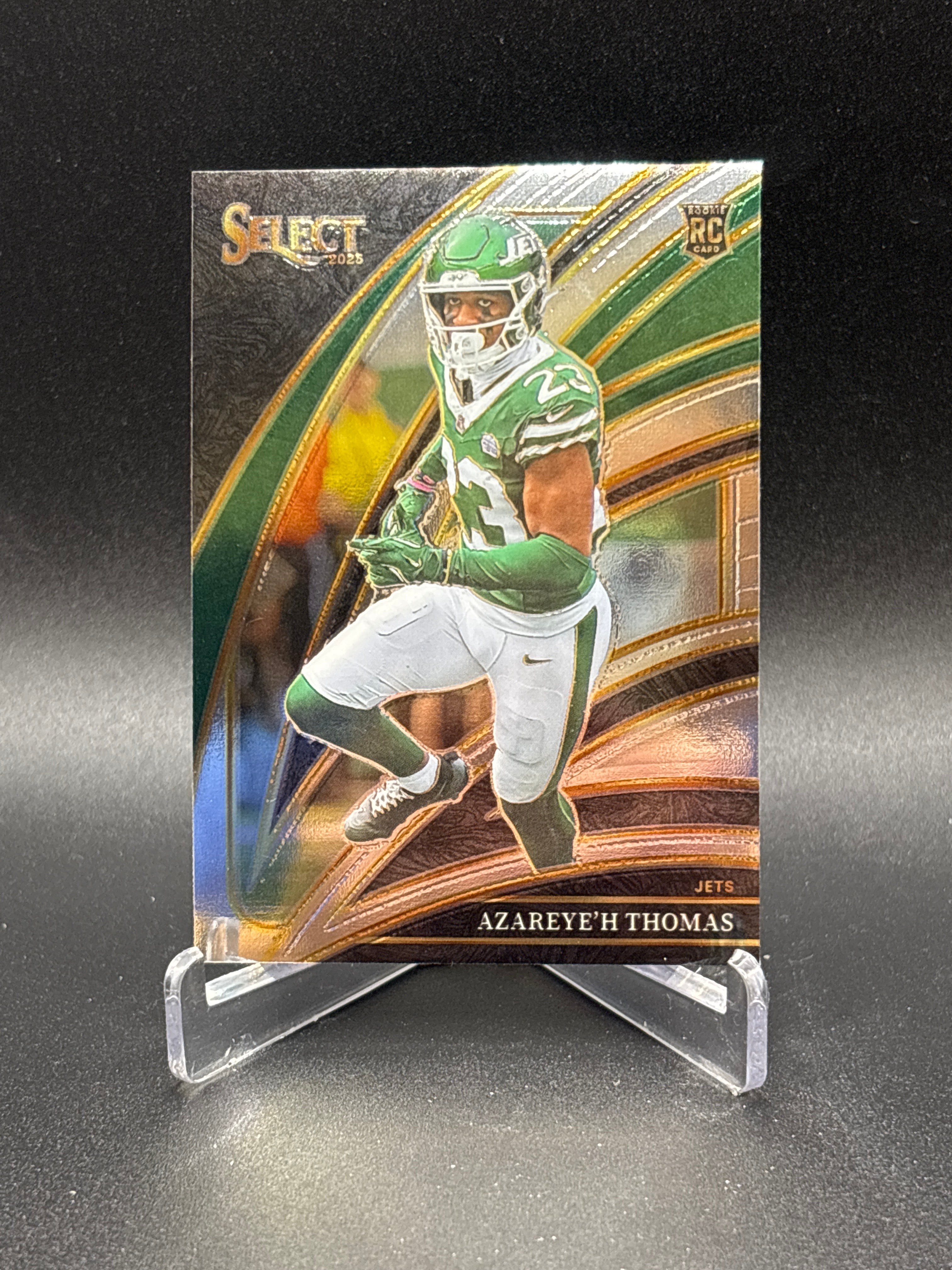 2025 Panini Select - Azareye'h Thomas Club Level #276 (RC) New York Jets Rookie
