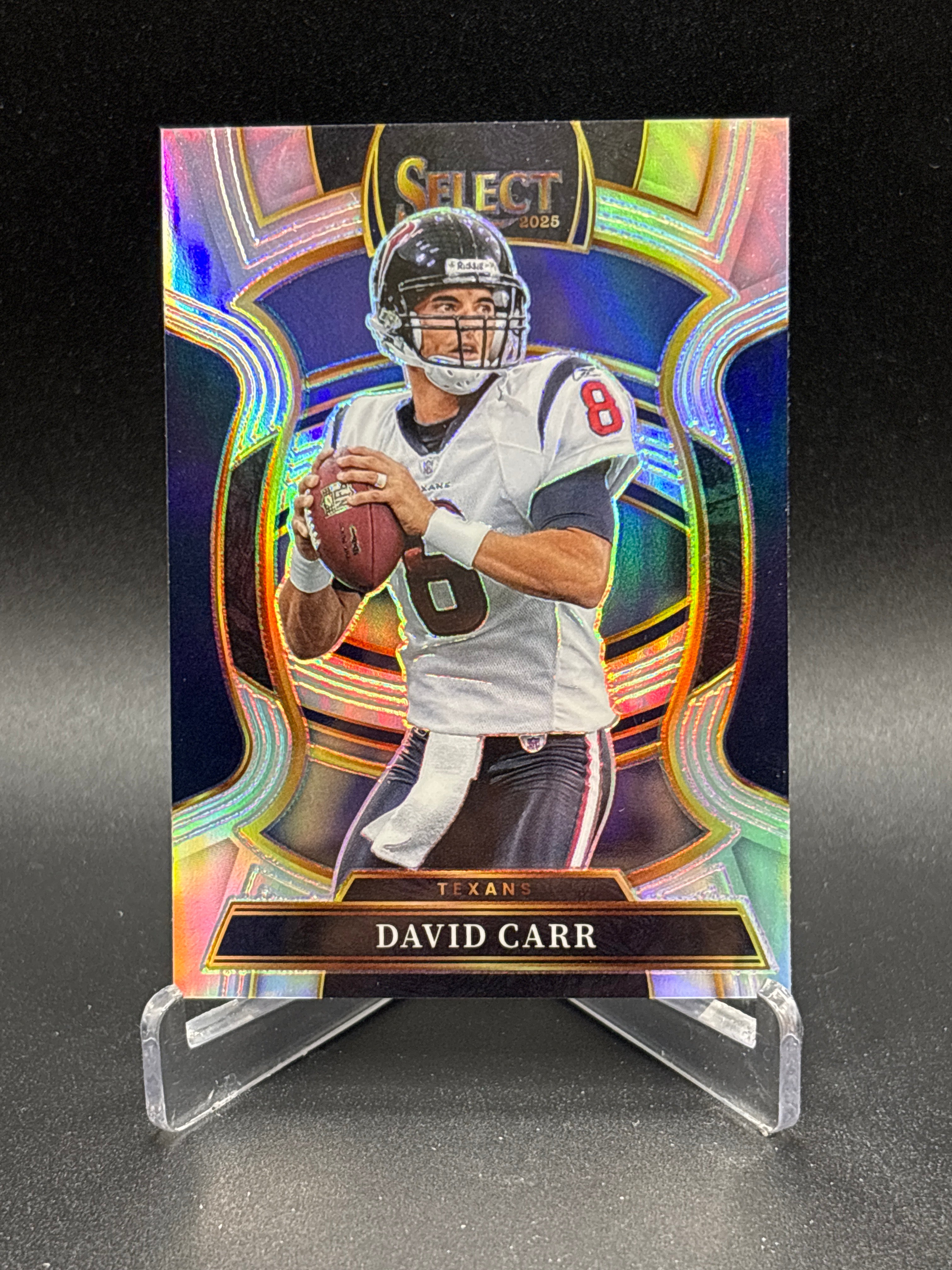 David Carr -2025 Select -Silver Prizm Concourse #50 -Houston Texans