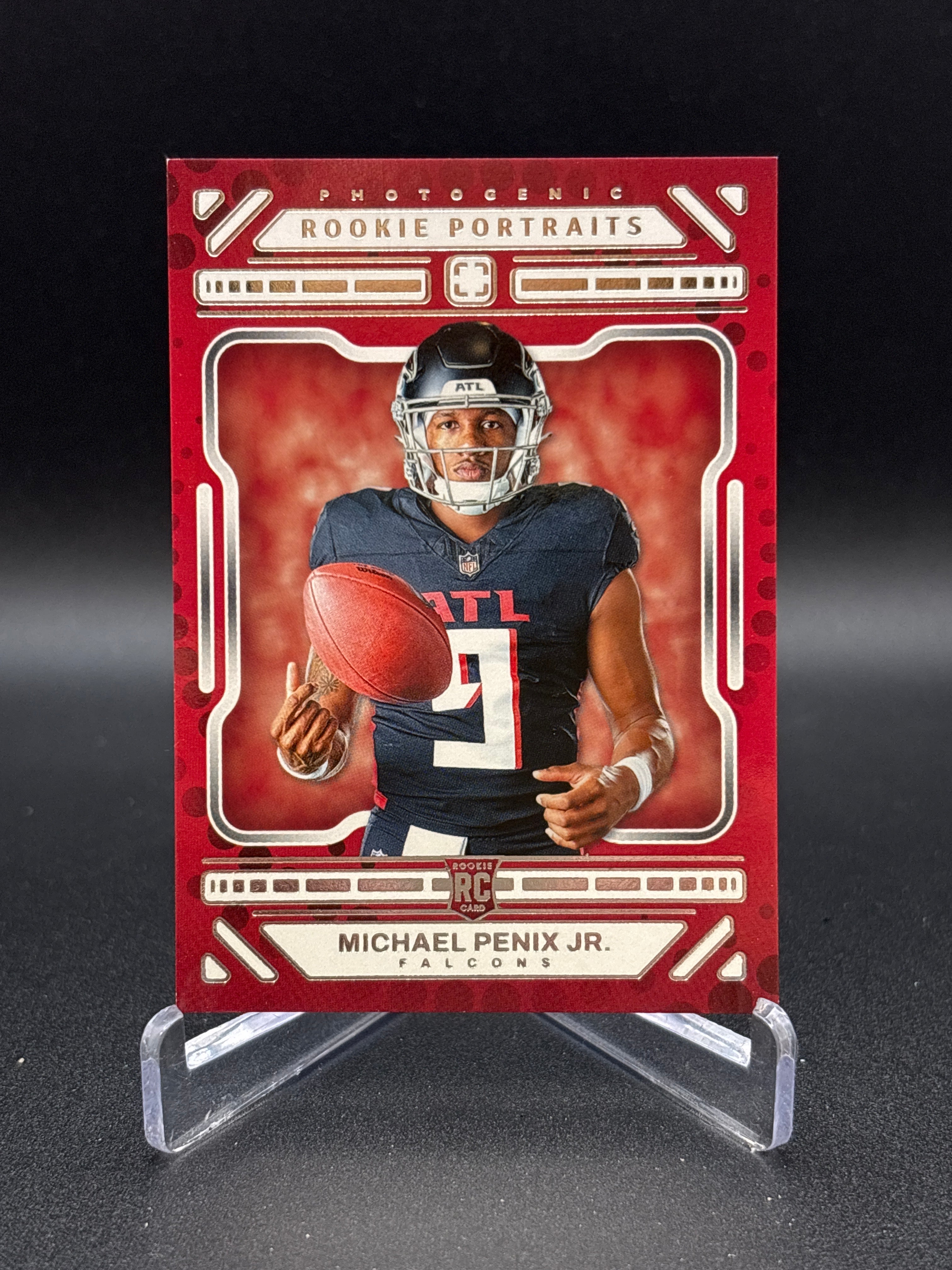 Michael Penix JR 2024 Panini Photogenic Rookie Portraits!! Falcons!