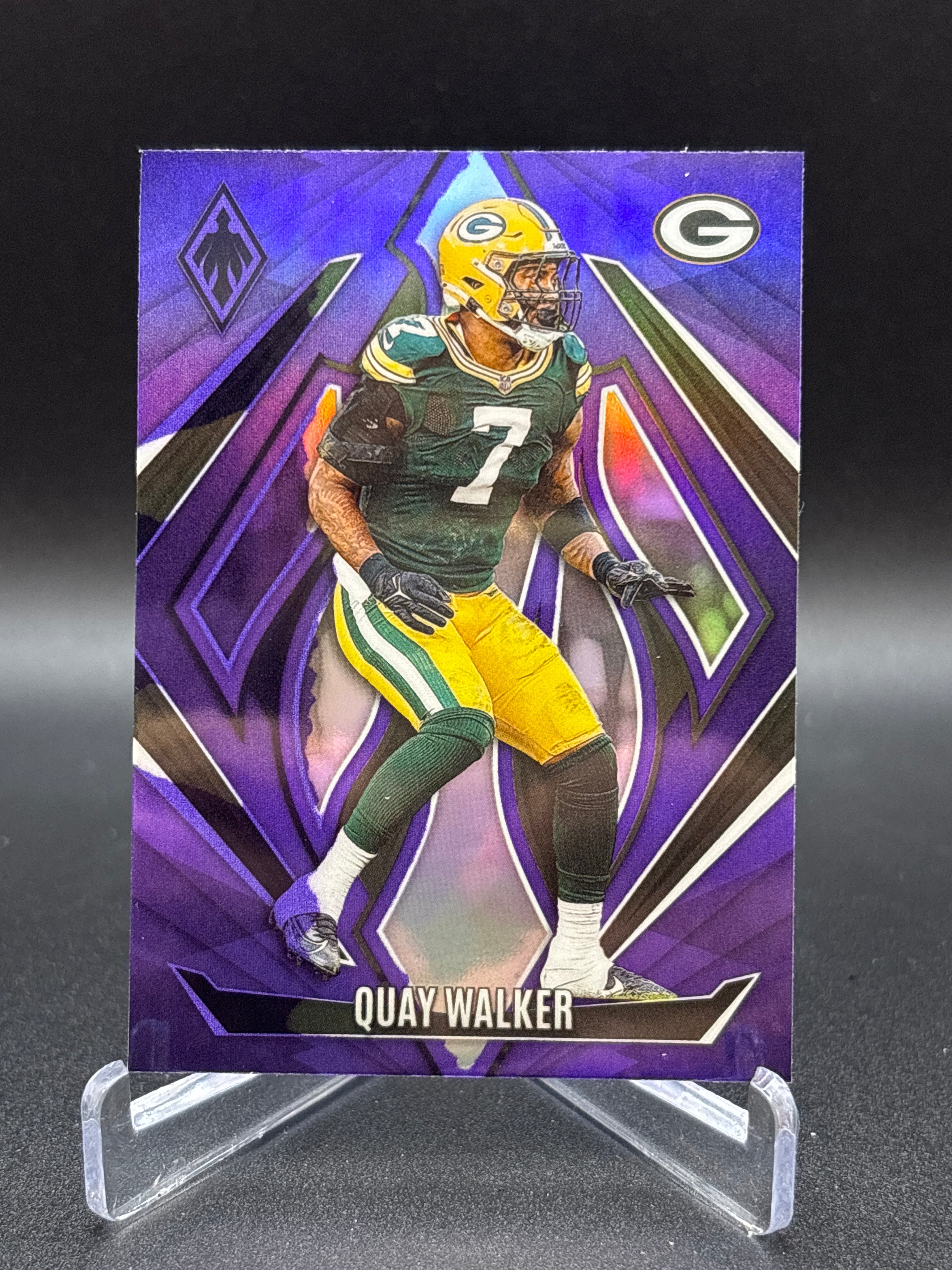 2024 Panini Phoenix - Quay Walker #119 Purple Major Printing Error