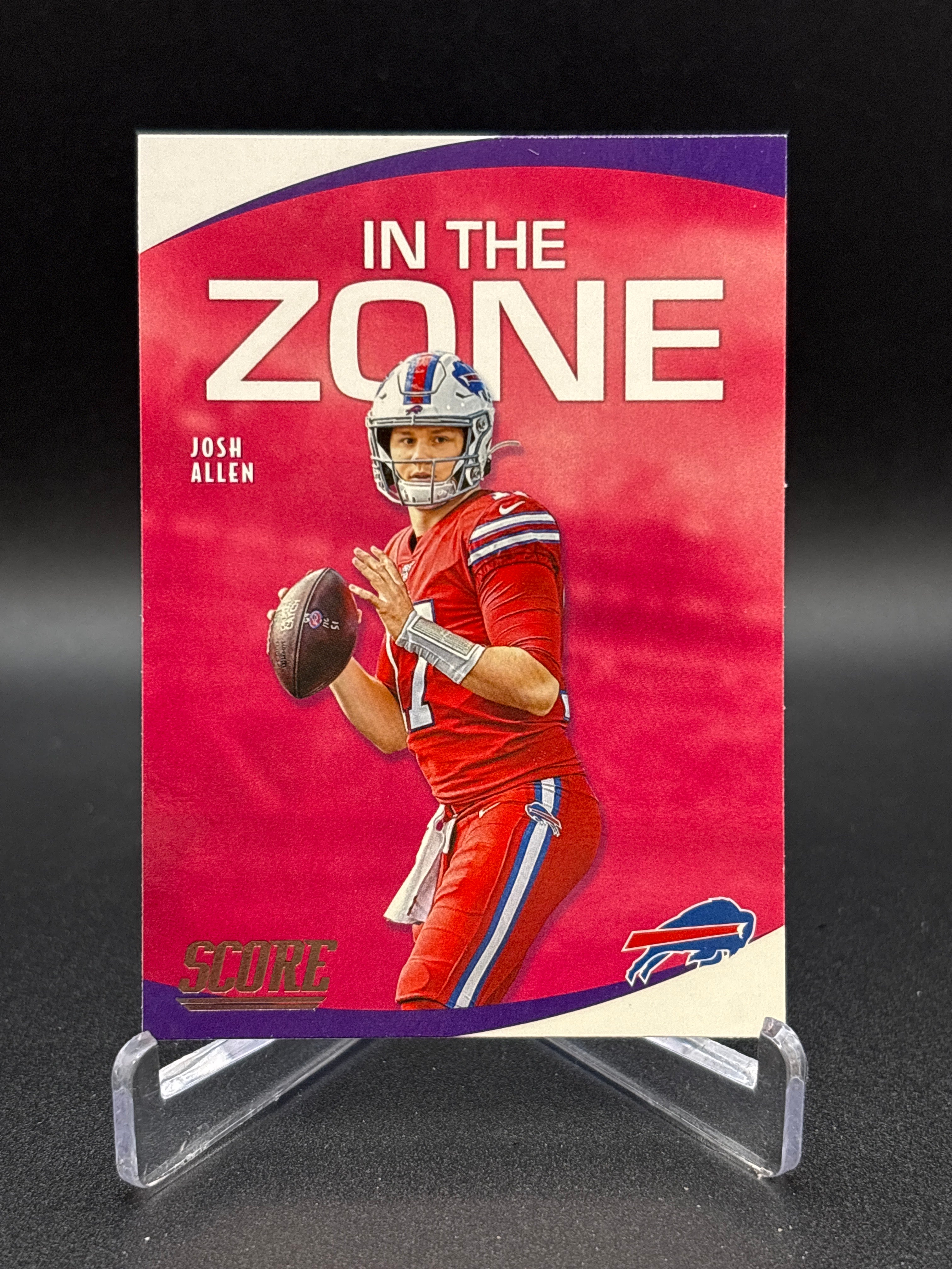 2020 Score Josh Allen In the Zone #IZ-JA Buffalo Bills
