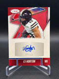 EJ Horton 2025 Sage Autograph Red Parallel
