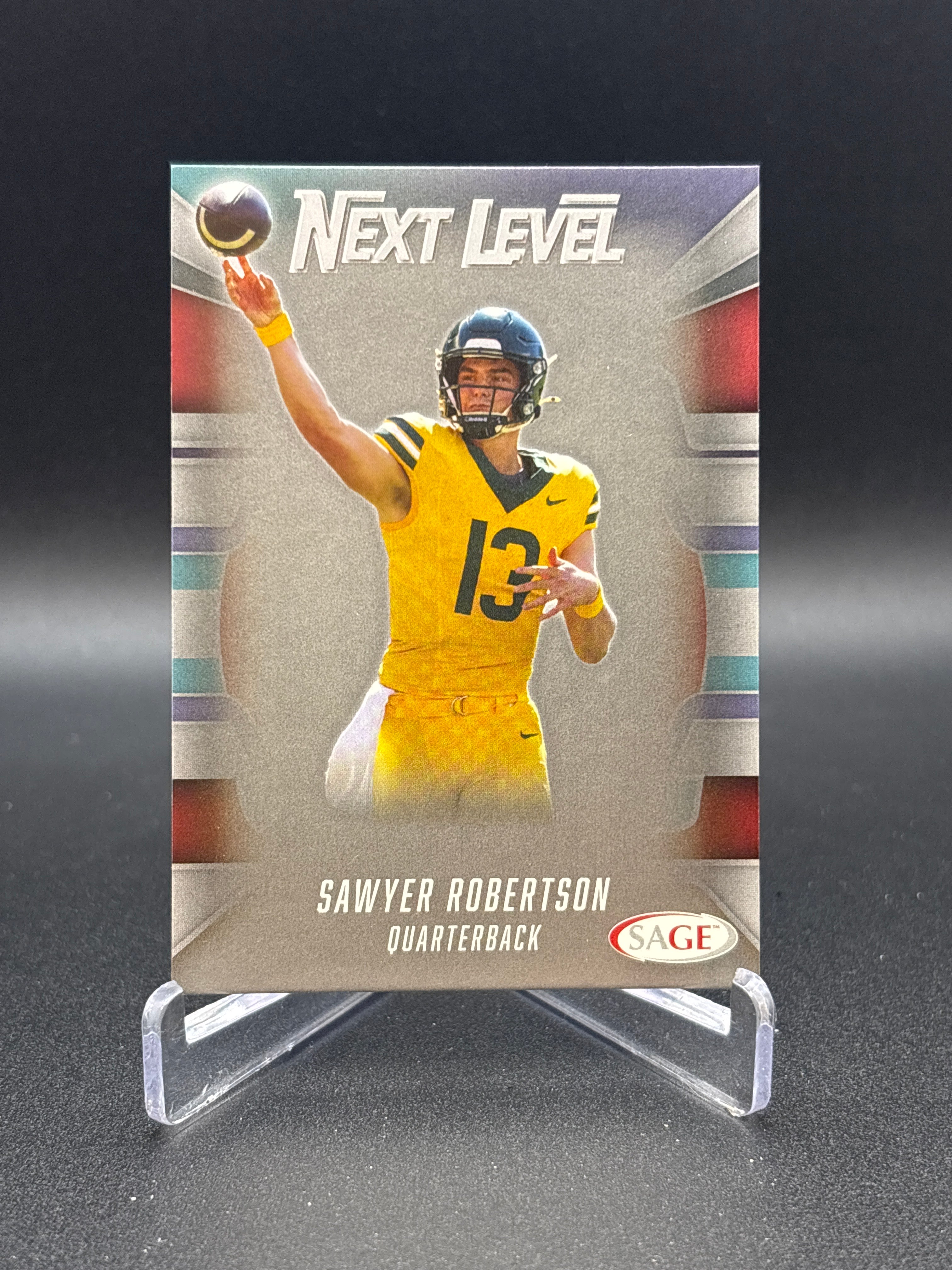 2026 Sage High Series Next Level #112 Sawyer Robertson