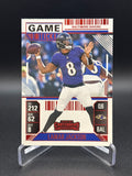 Panini Contenders 2024 Lamar Jackson Game Ticket Insert #7 Ravens