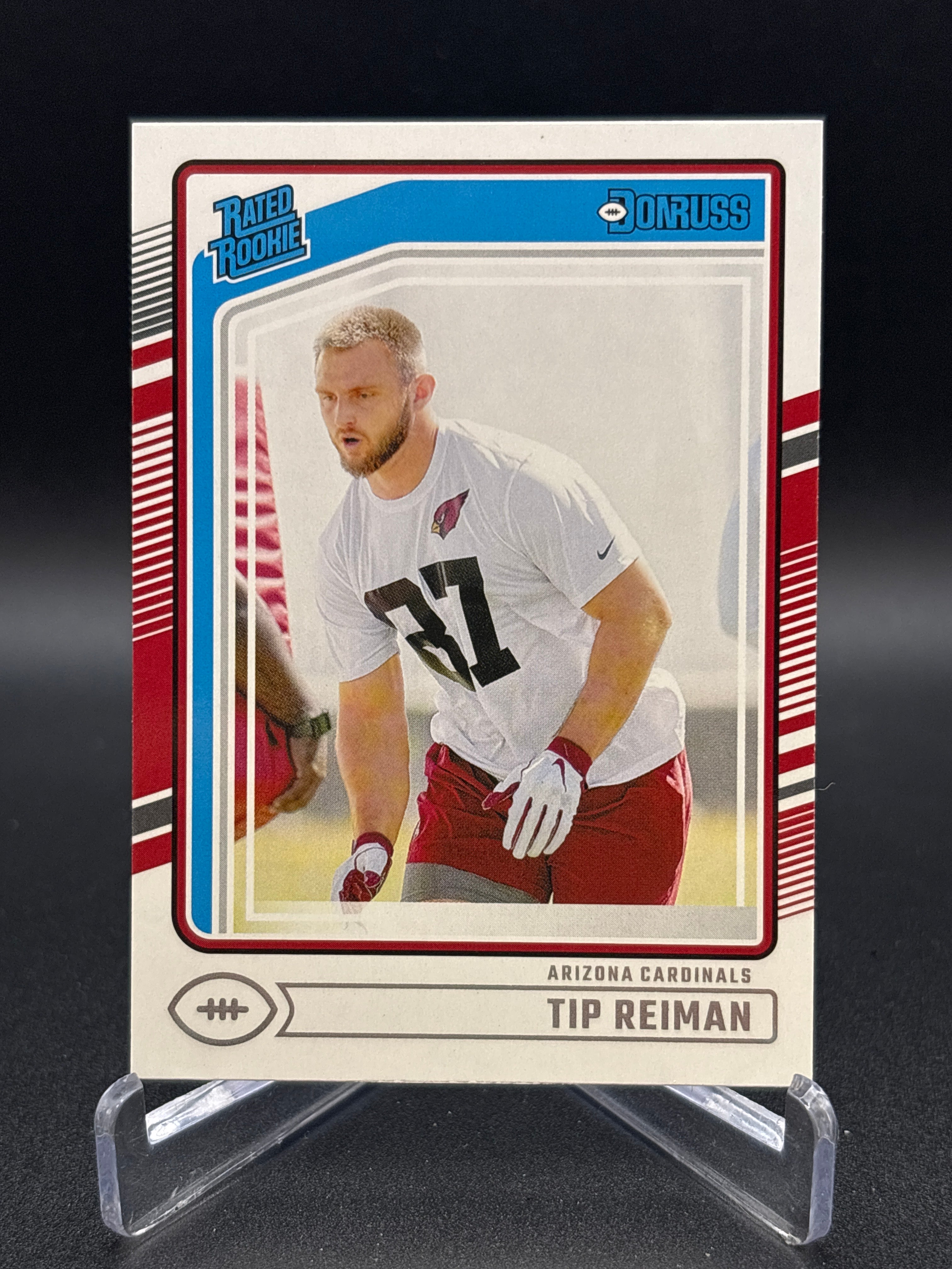 2024 Panini Donruss Tip Reiman Rated Rookie #366 Arizona Cardinals RC
