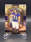 2025 Panini Select Tyler Loop #161 Premier Level Base RC Baltimore Ravens