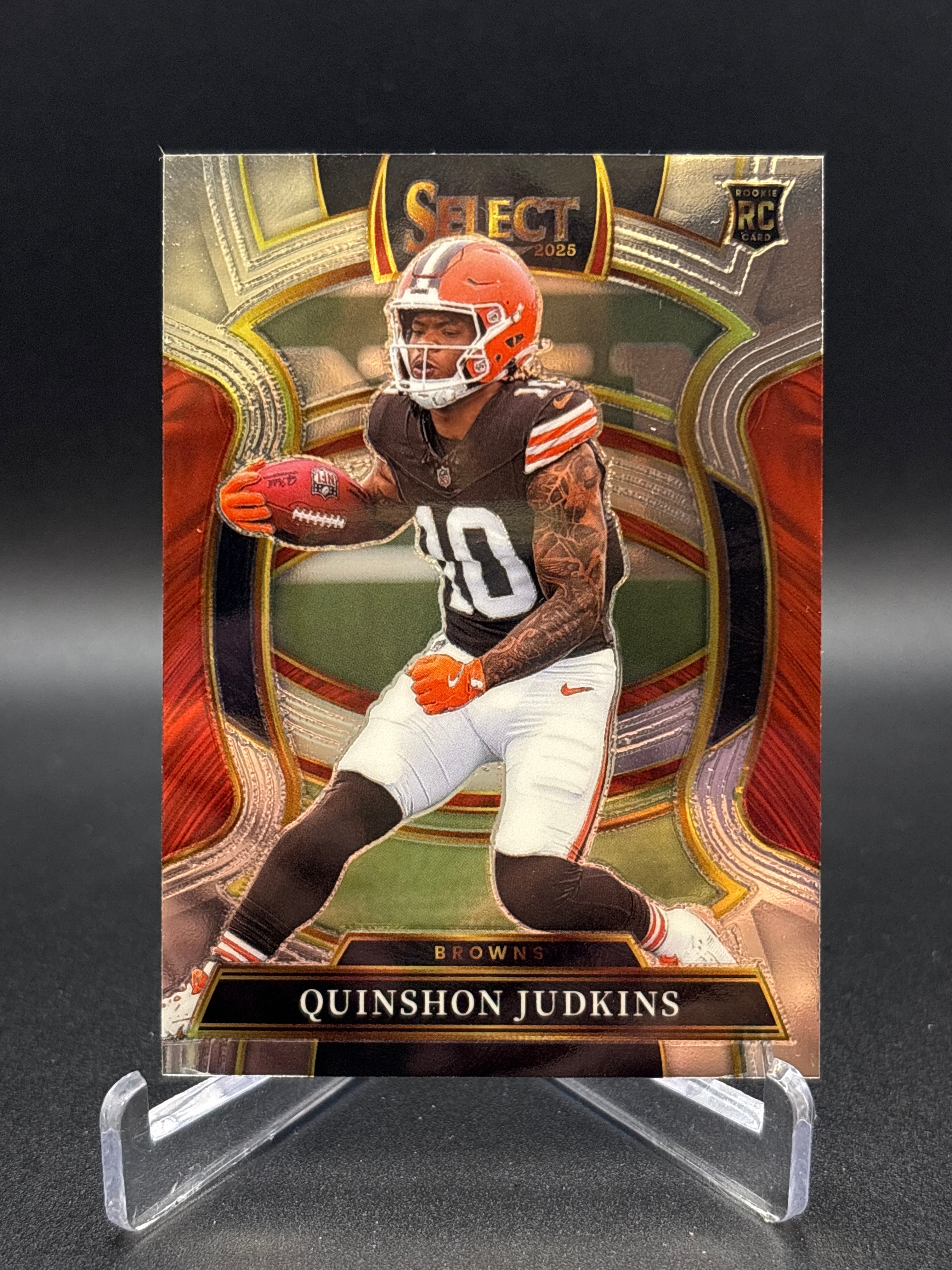 Quinshon Judkins 2025 Panini Select #55 Cleveland Browns