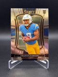 Omarion Hampton 2025 Panini Select #102 Premier Level Base RC