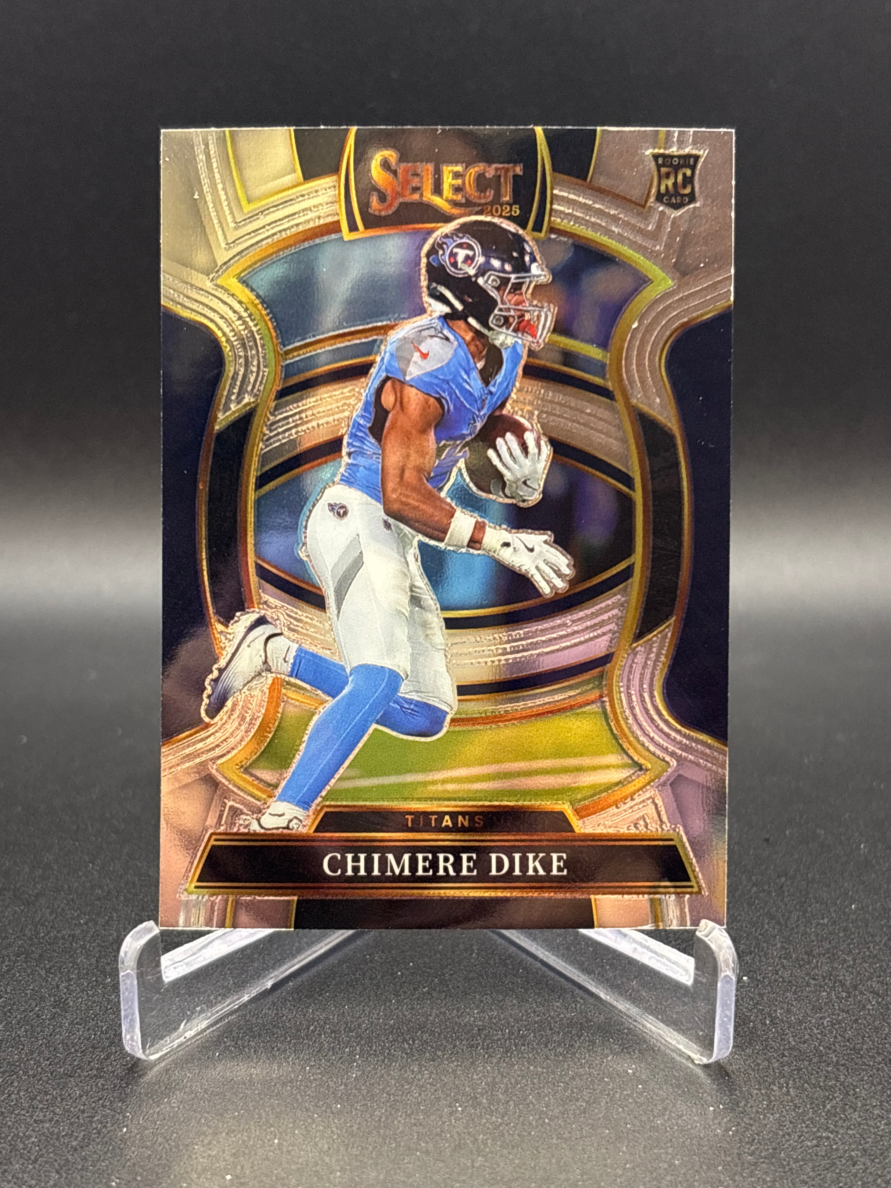 2025 Panini Select Concourse #27 Chimere Dike (RC) Tennessee Titans