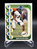 2024 Score RC QUINYON MITCHELL ROOKIE CARD #20 Philadelphia Eagles