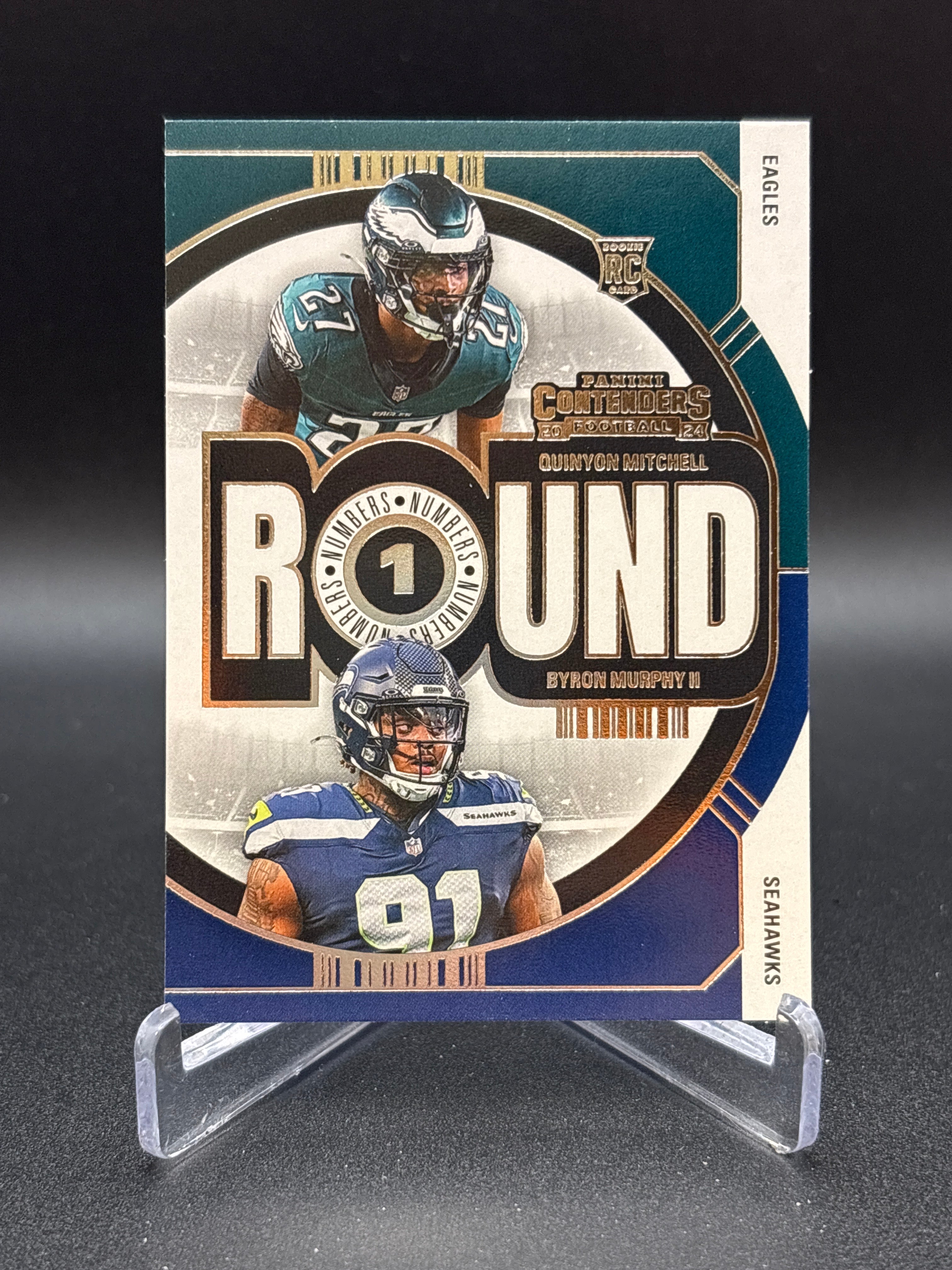 2024 Panini Contenders QUINYON MITCHELL & BYRON MURPHY ll ROOKIE DUO Round 1 #24