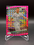 2025-26 Panini Prizm FIFA Pink Mosaic #36 MOON-HWAN KIM Daejeon Hanacitizen RC