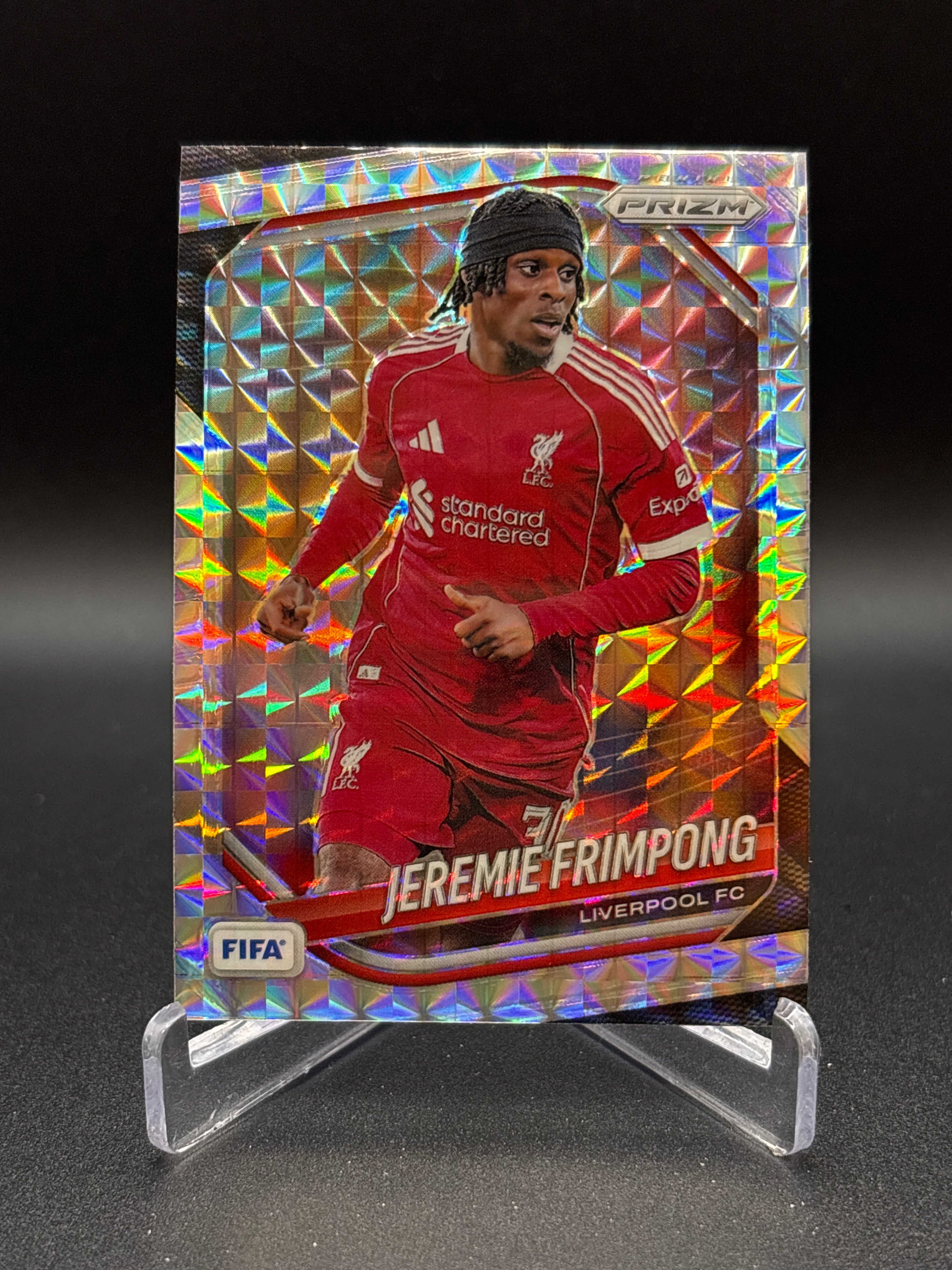 2025-26 Panini Prizm FIFA Jeremie Frimpong Mosaic #104