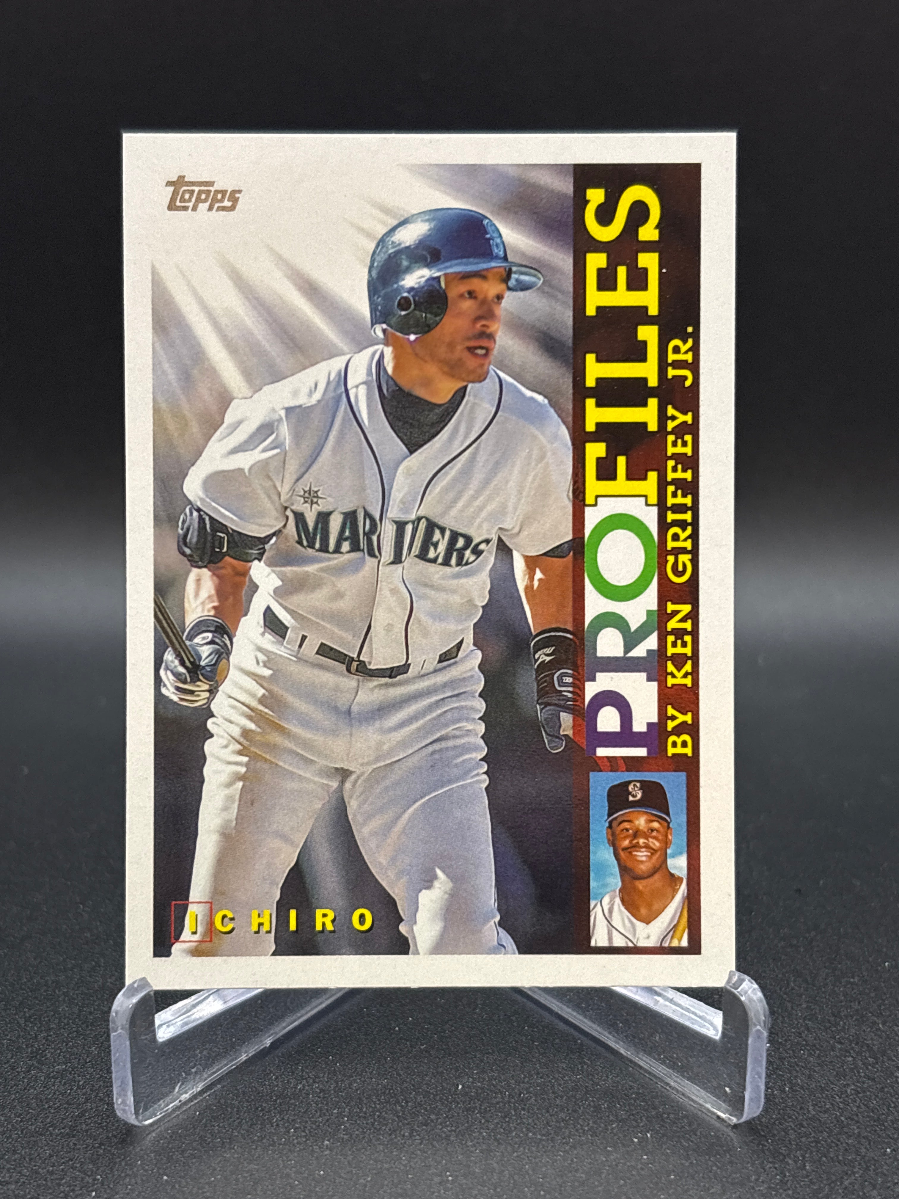 2026 MLB Topps Series 1 #TP-12 Ichiro Profiles by Ken Griffey Jr Mariners