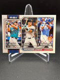 2026 Topps AL RBI Leaders #211 Cal Raleigh Aaron Judge Vinnie Pasquantino