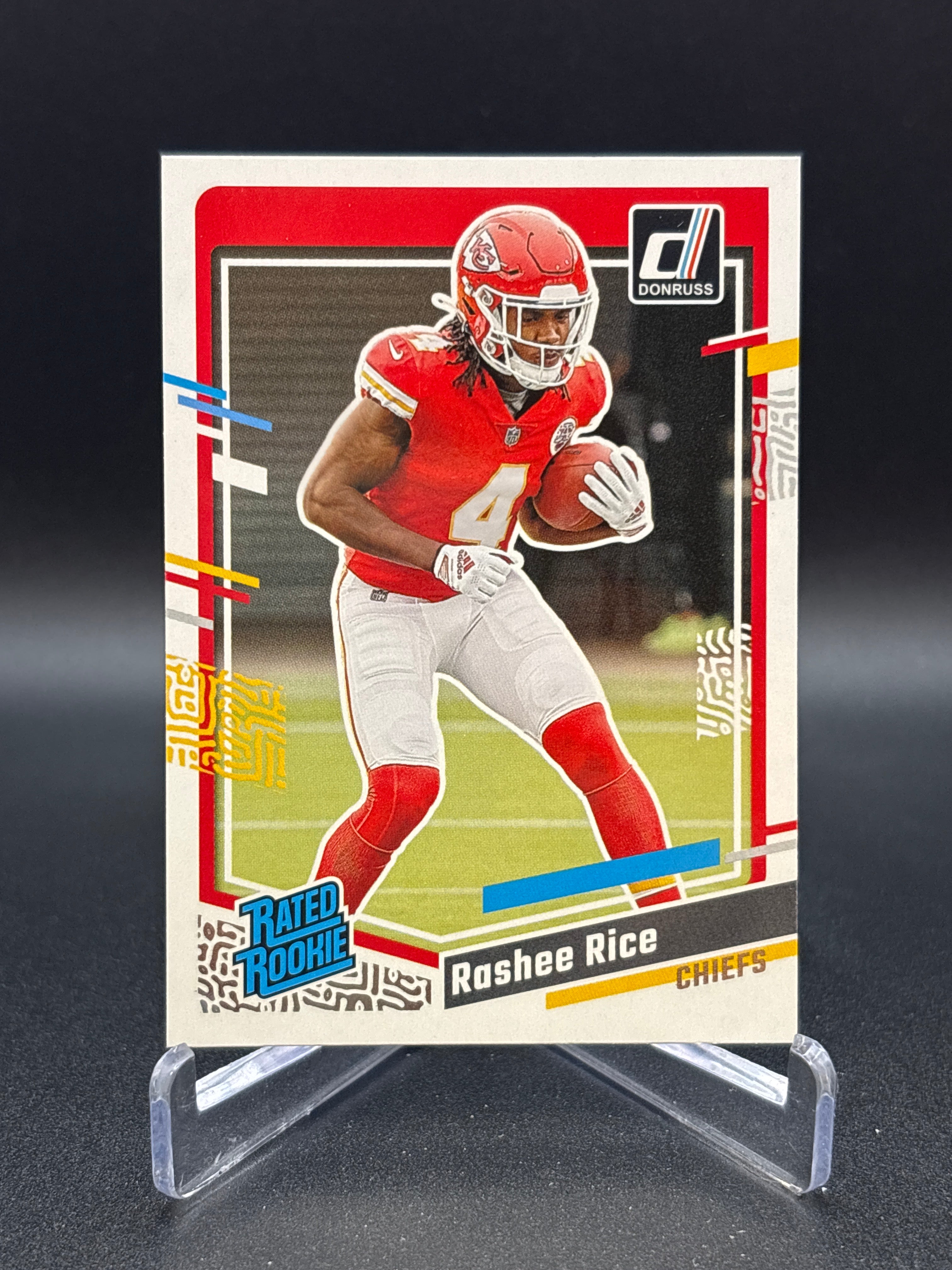 2023 Donruss Football Rated Rookies#350 Rashee Rice Chiefs