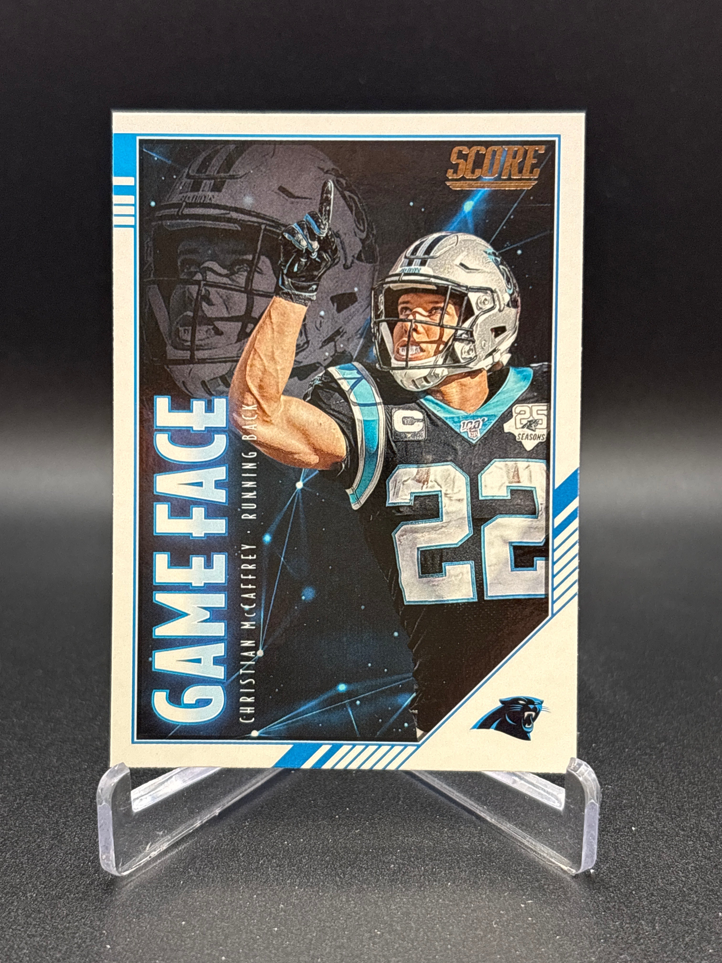 2020 Score - Game Face #GF-CM Christian McCaffrey