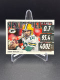 2020 Score Football Aaron Rodgers Next Level Card