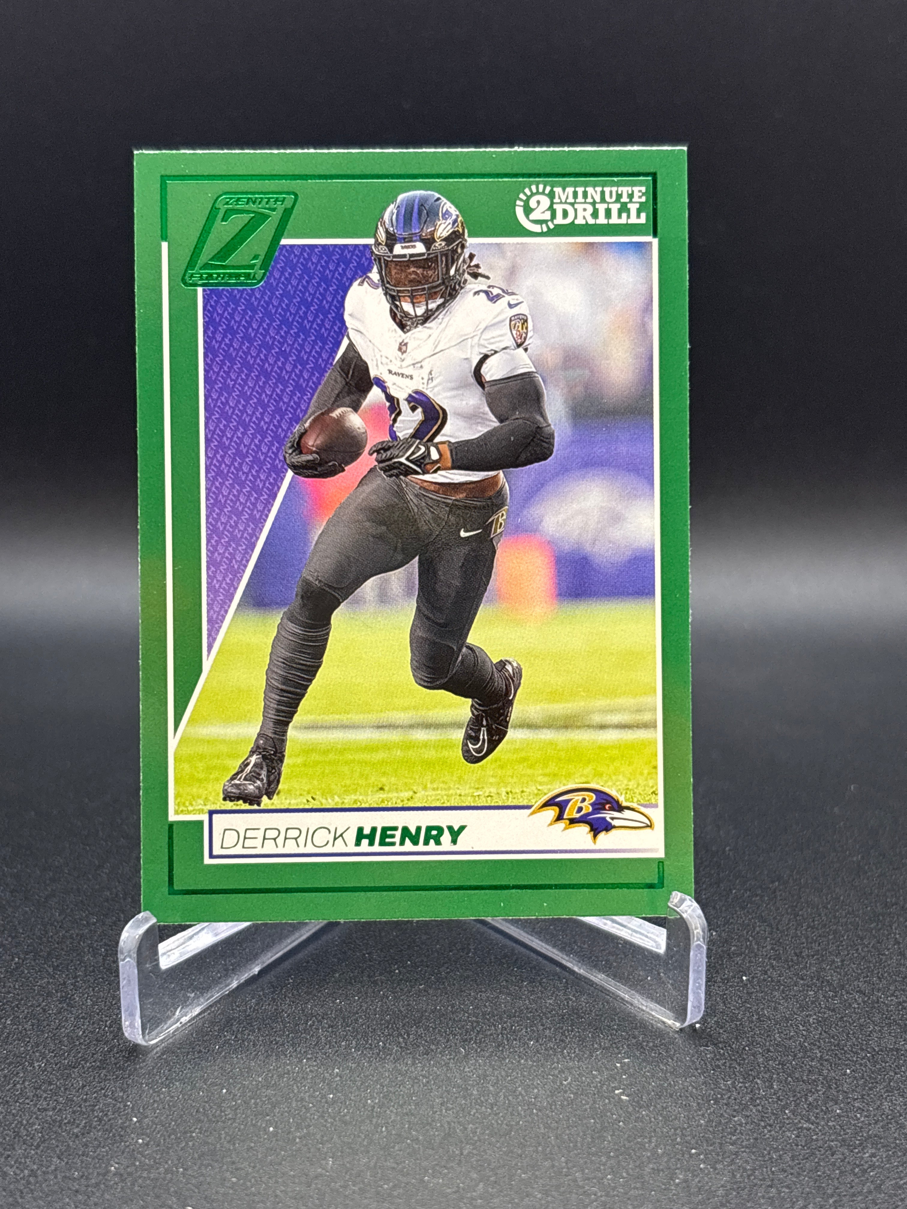 2024 Panini Zenith #8 Derrick Henry Two Minute Drill