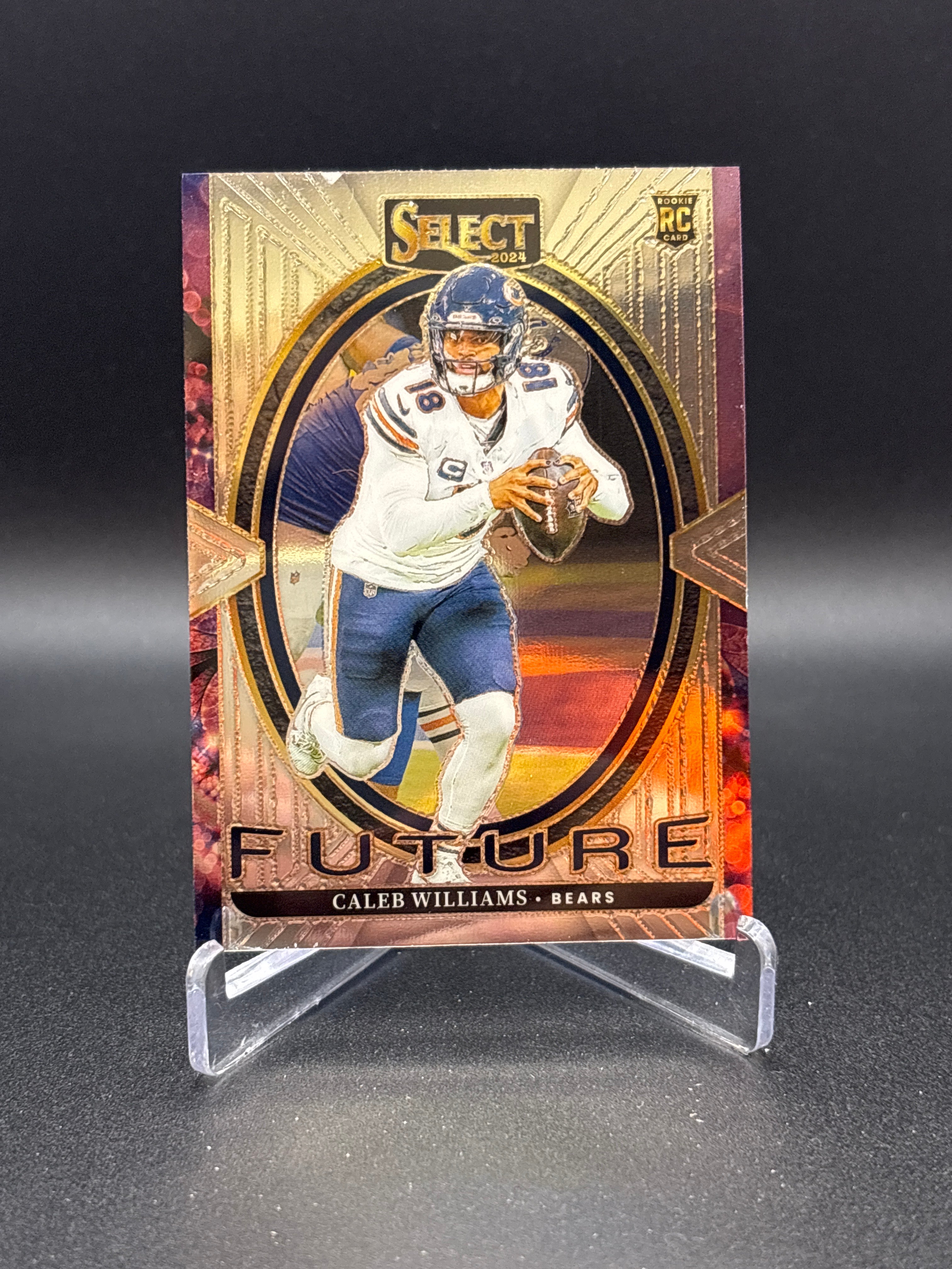 2024 Panini Select Football Caleb Williams Rookie Future Chicago Bears
