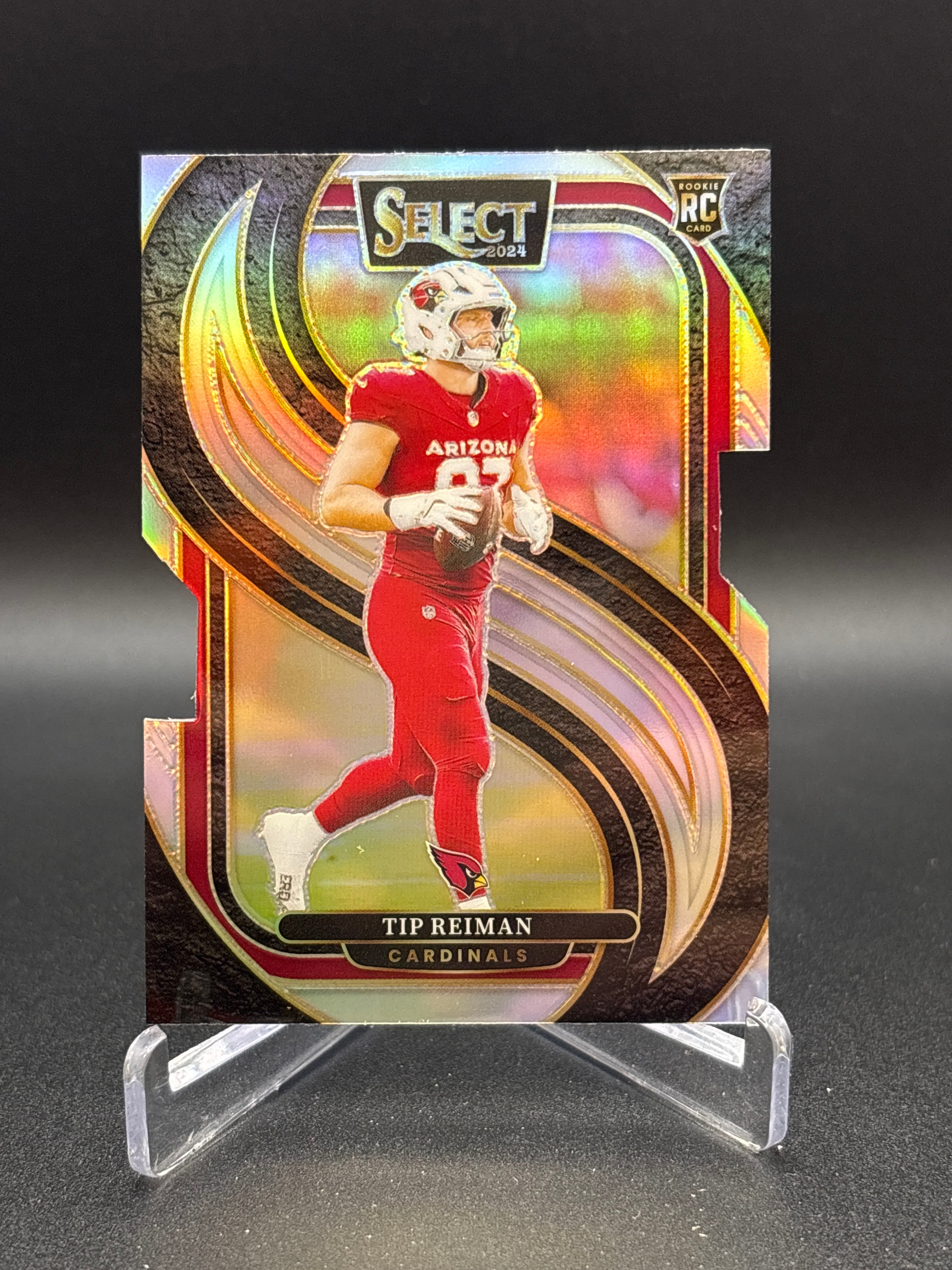 2024 Select Tip Reiman Die-cut Silver Prizm Premier Level #196 Rookie Cardinals