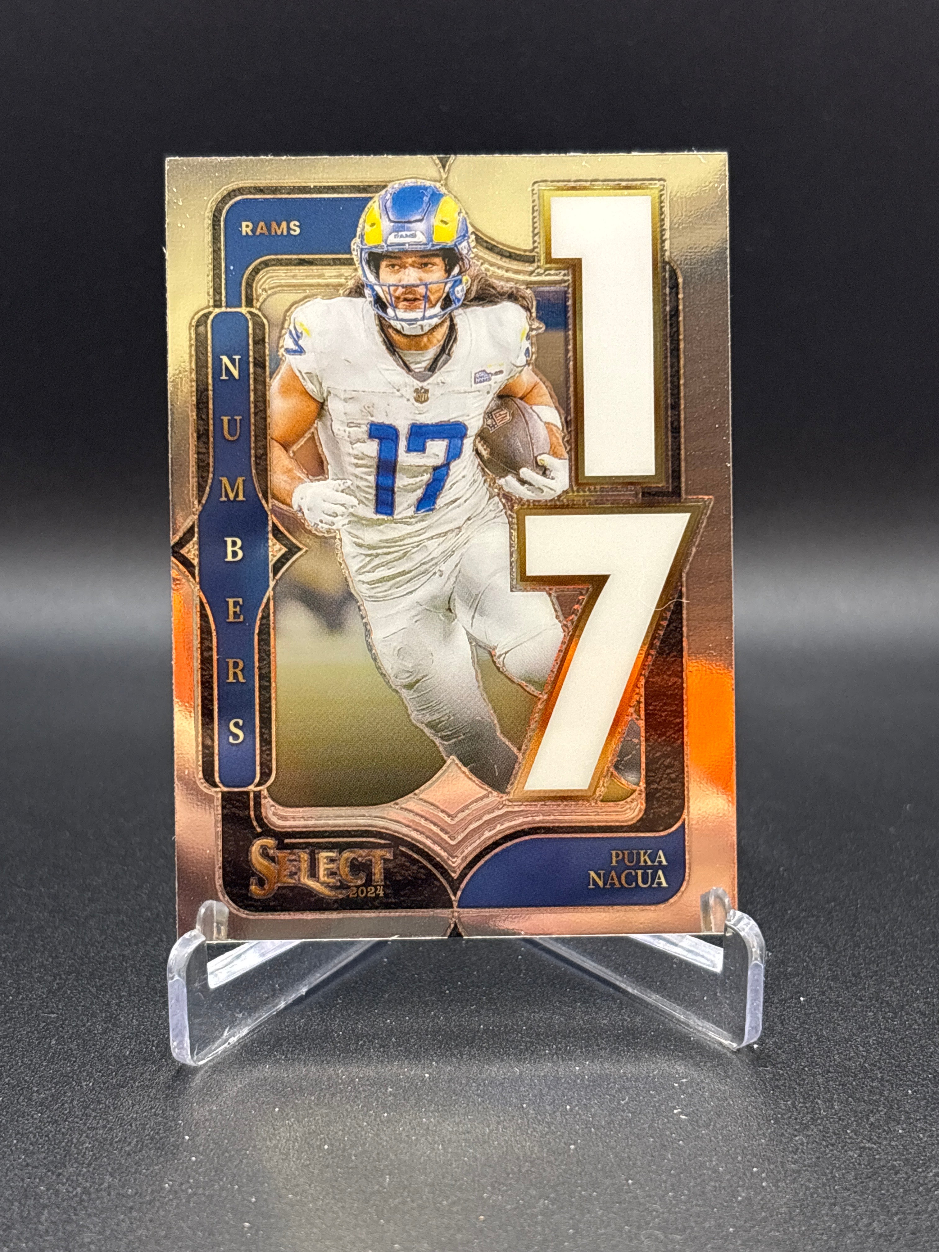 2024 Panini Select - Select Numbers Puka Nacua #2