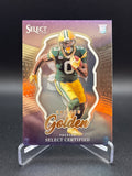 2025 Panini Select Certified Rookie Matthew Golden #18 Packers