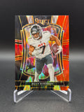 2025 Panini Select Bijan Robinson #148 Premier Level Black & Red Shock Prizm