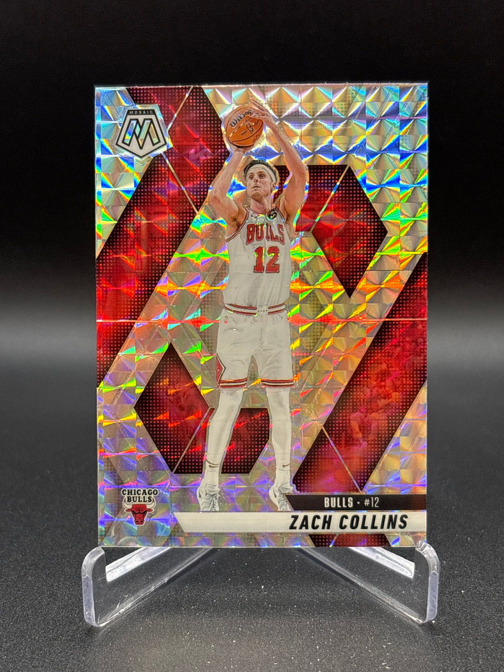 2024-25 Mosaic Collins - Gobert _ Conley Silver Mosaic Prizm Refractor Lot of 3