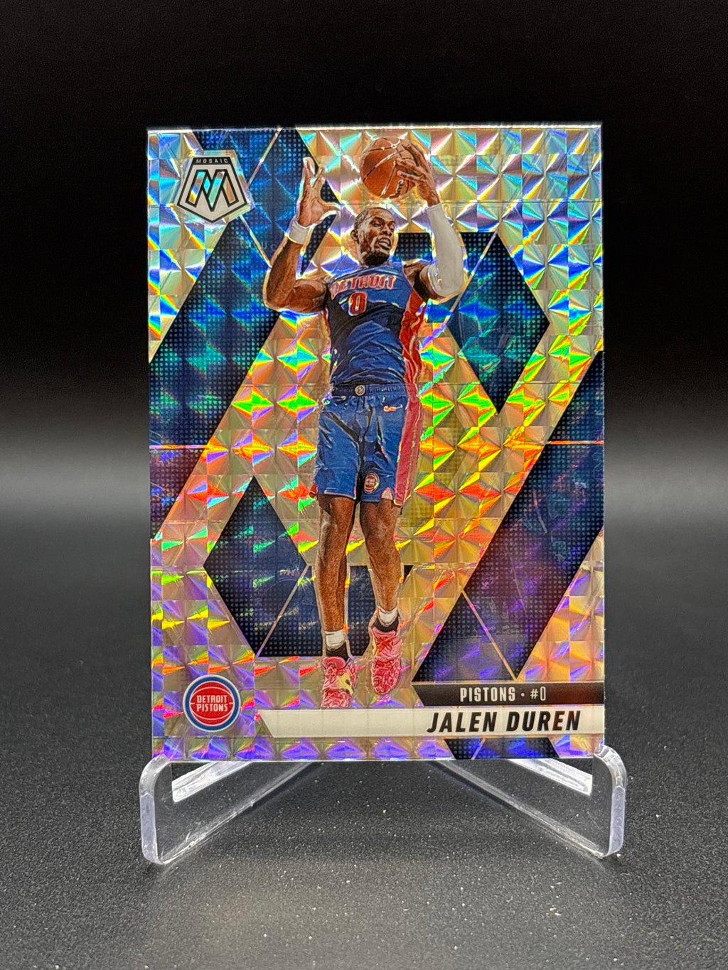 Duren - Washington JR - Silver Mosaic Prizm 2024-25 Lot of 2